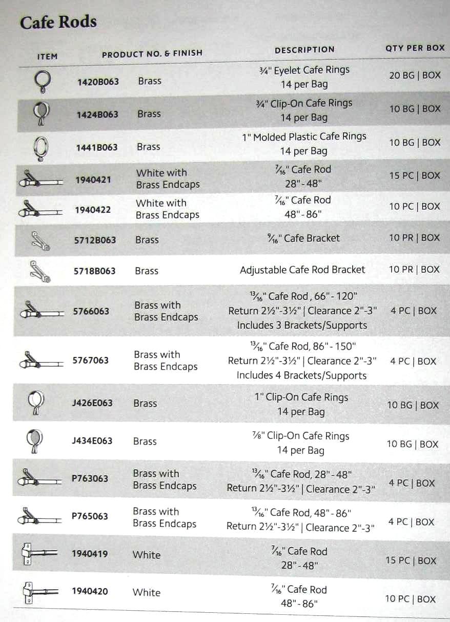 Purchase Drapery Rods by Kirsch